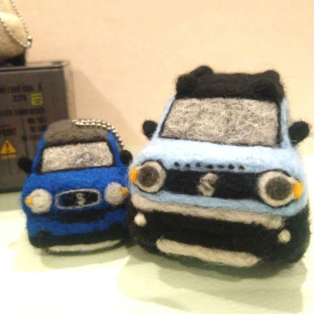 ※ぽんすけページ※羊毛フェルトで作る車※