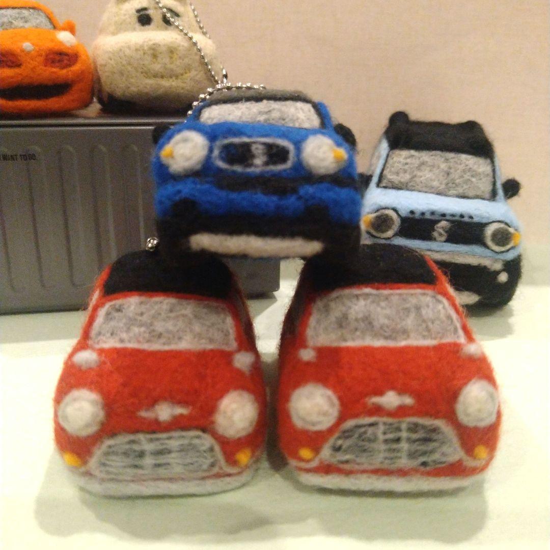 ※ぽんすけページ※羊毛フェルトで作る車※