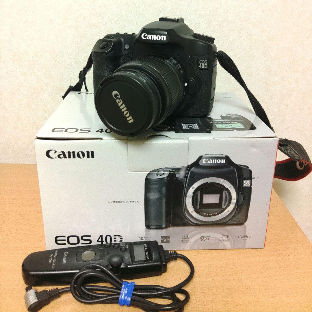 EOS 40D デジタル一眼レフカメラ　タイマーリモートコントローラー 付き