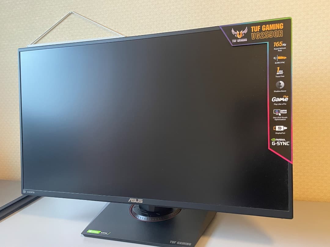 ASUS TUF Gaming VG259QR ゲーミングモニター 24.5型