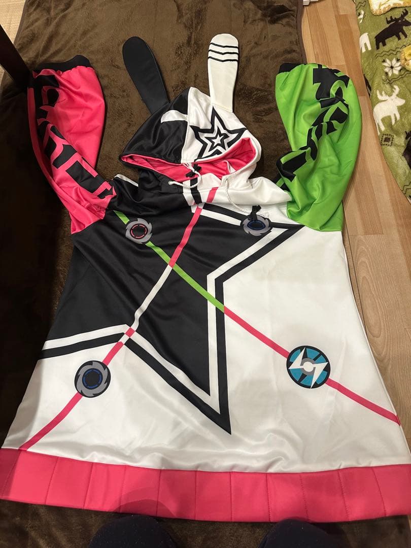 コスプレ問屋製　ウマ娘　ツインターボ　衣装　パーカー　男性Lサイズ