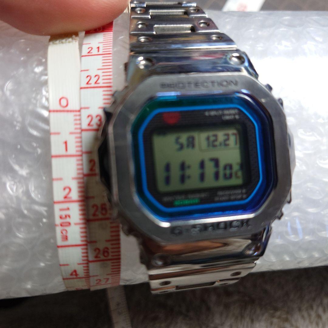 G-SHOCK デジタル腕時計 シルバー/ブルー