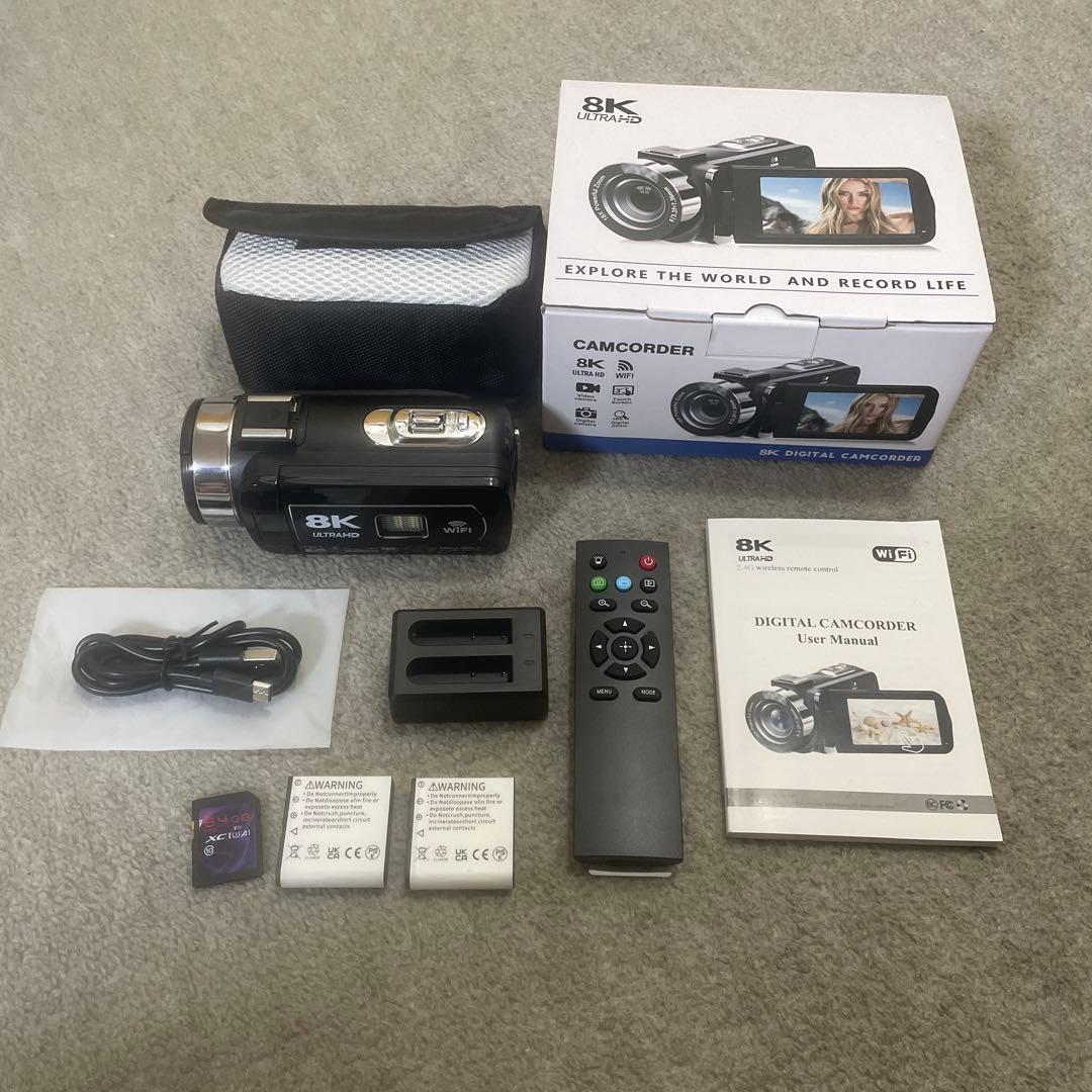 ビデオカメラ8K ブランドNicoway