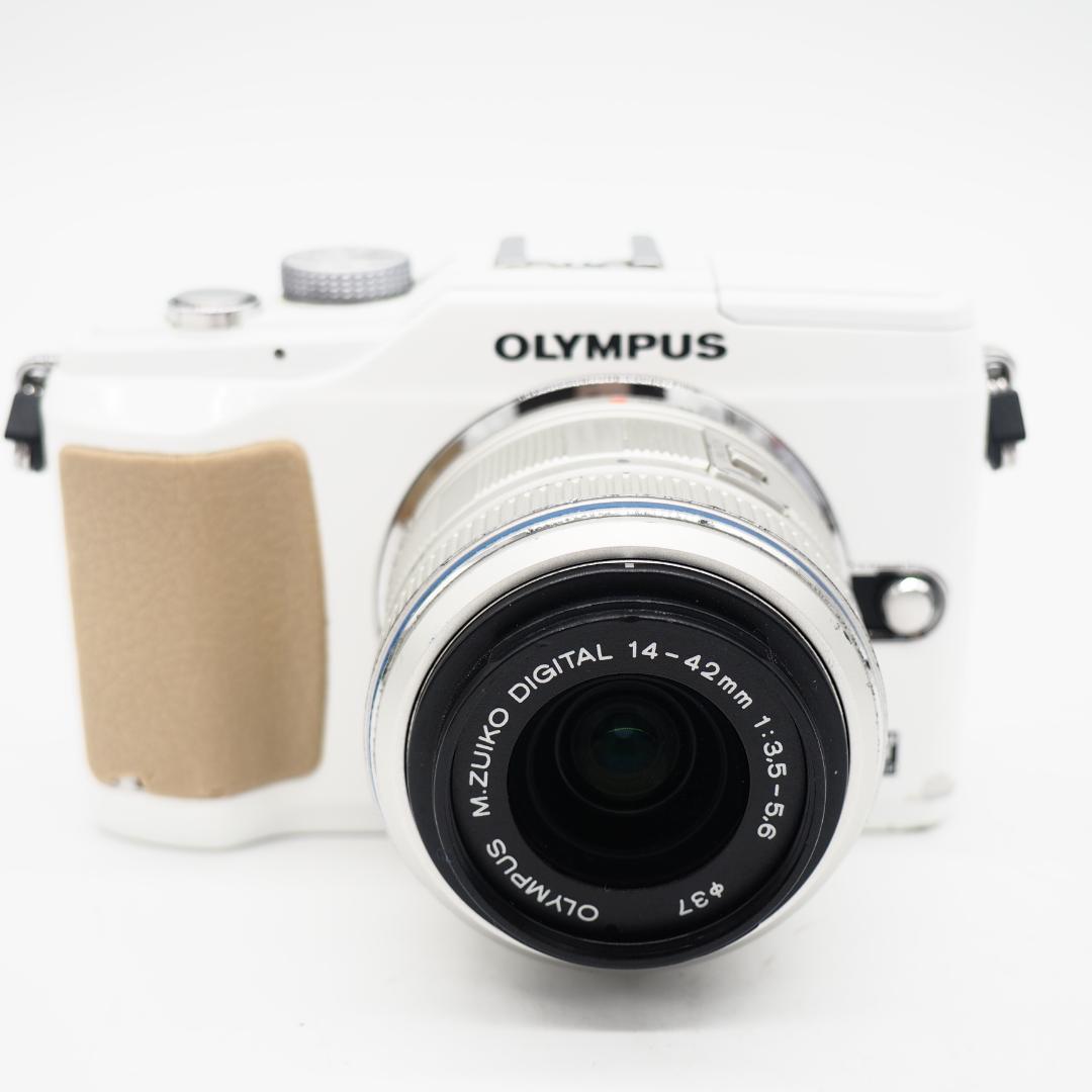 OLYMPUS ミラーレス一眼 PEN E-PL2 ホワイト