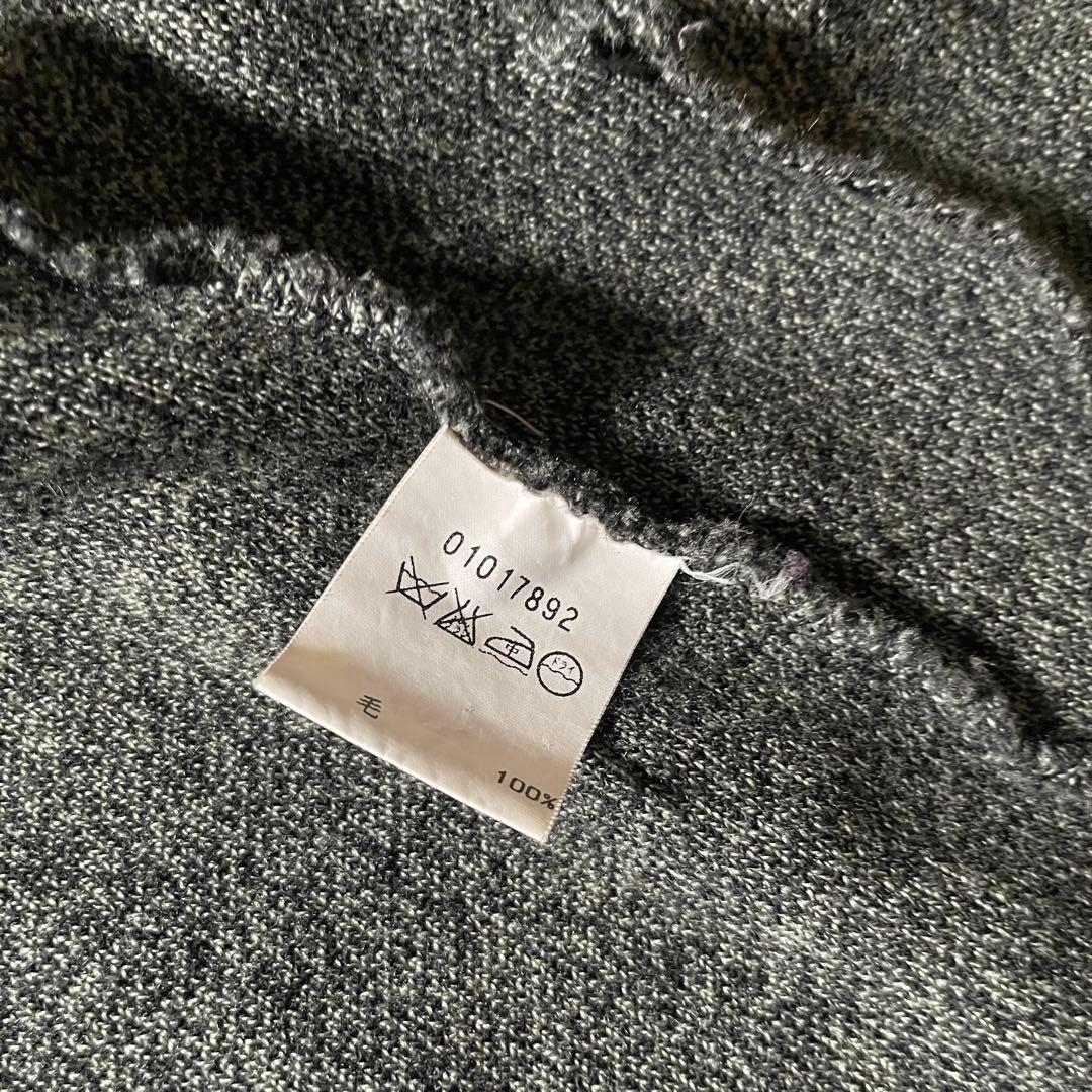 90s agnes b homme フランス製 ウール ドライバーズニット