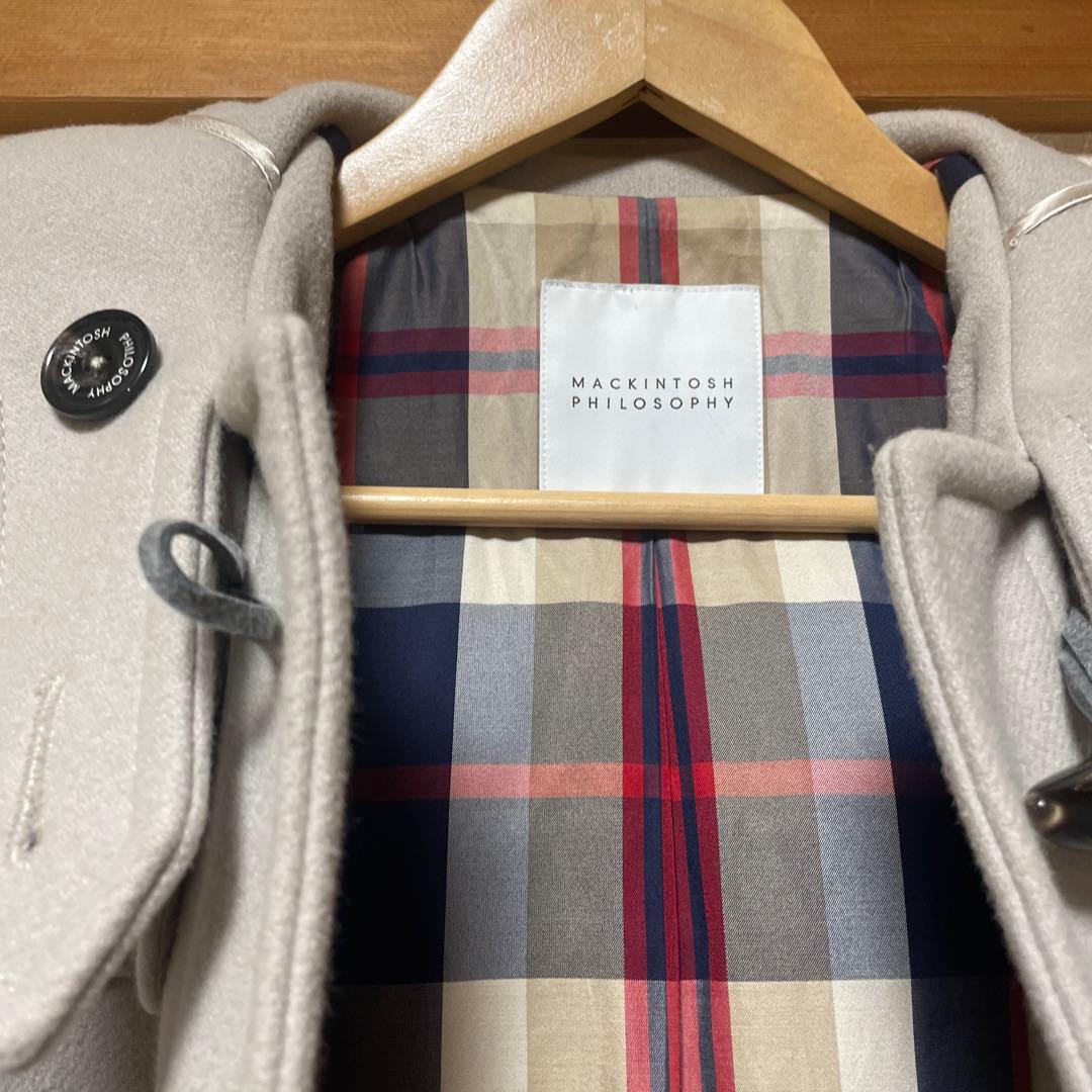 未使用級 希少色 マッキントッシュ 38 ダッフルコート ロング丈