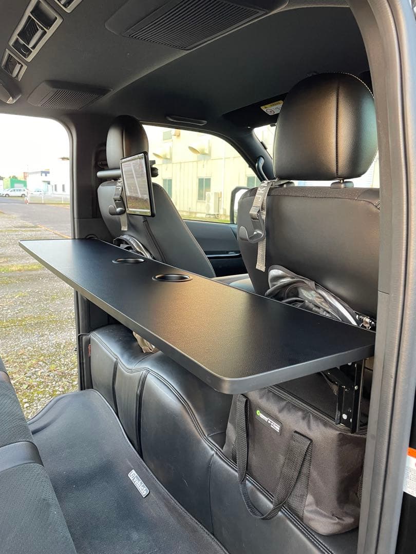 かみさん予約　ハイエース　折り畳み　セカンドテーブル　金具のみ