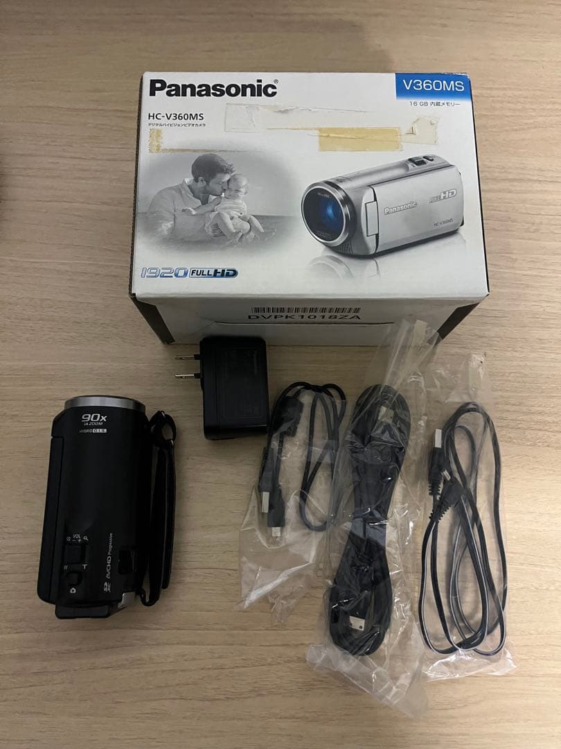 Panasonic HC-V360MS フルHDビデオカメラ