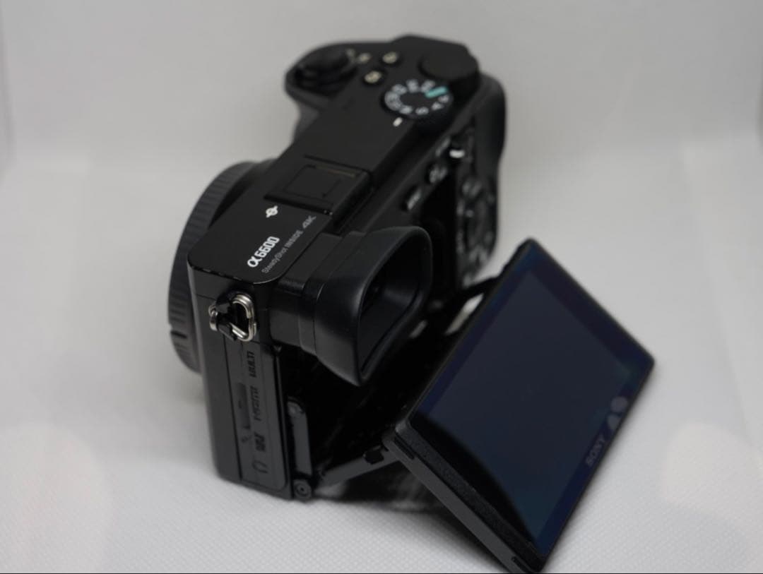 SONY α6600 ミラーレスカメラ 本体 バッテリー付き