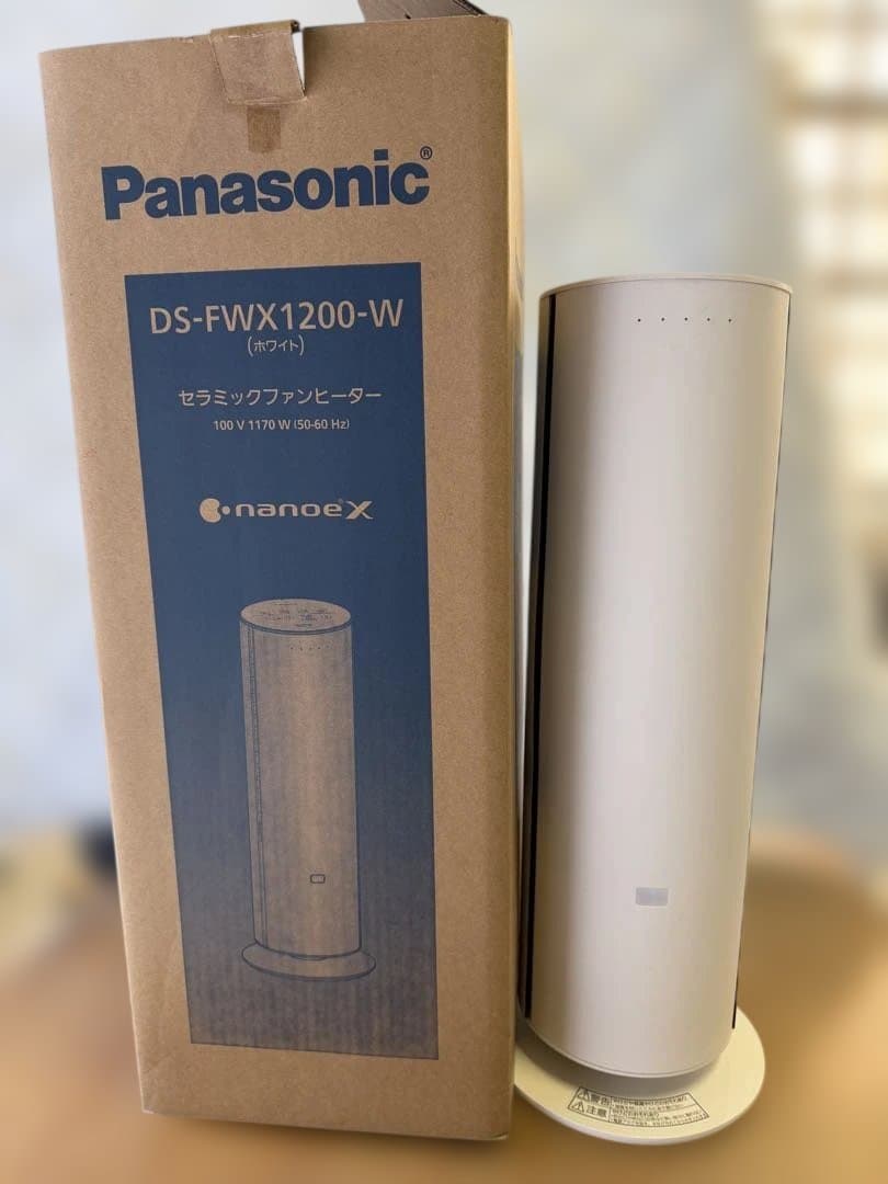 2022年製 Panasonic DS-FWX1200 セラミックファンヒーター