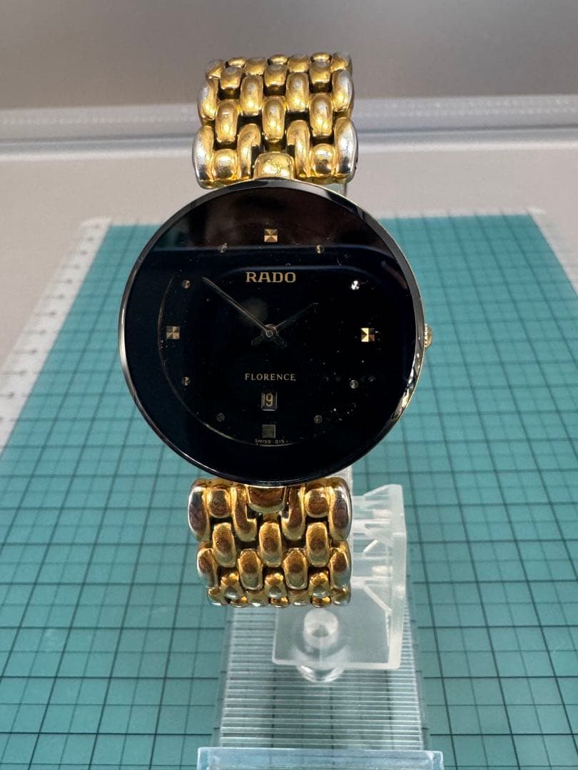 ARADO ブラックxゴールド160.3677.2 クオーツ腕時計