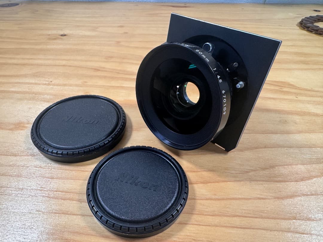 Nikon Nikkor-SW 90mm f/4.5 大判レンズ