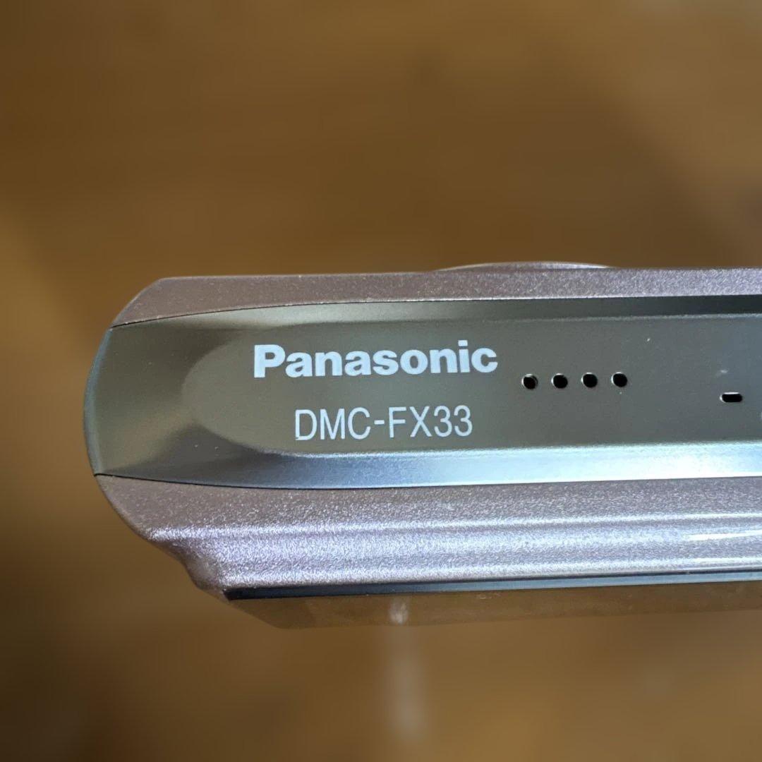 Panasonic LUMIX DMC-FX33 カクテルピンク　動作確認済み