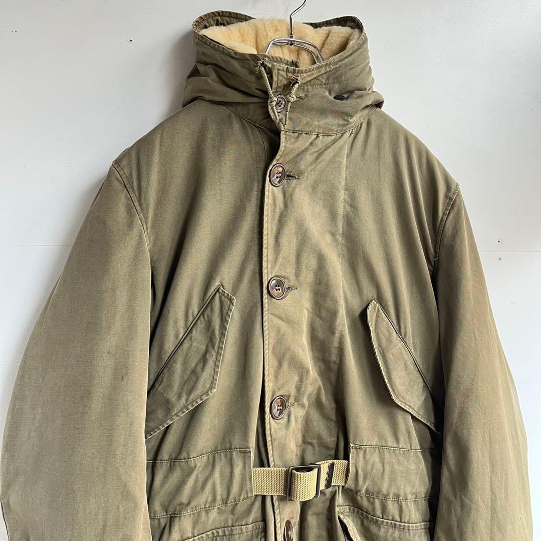 50s アメリカ軍 M47 オーバーコート ヴィンテージ 古着 ライナー付き M