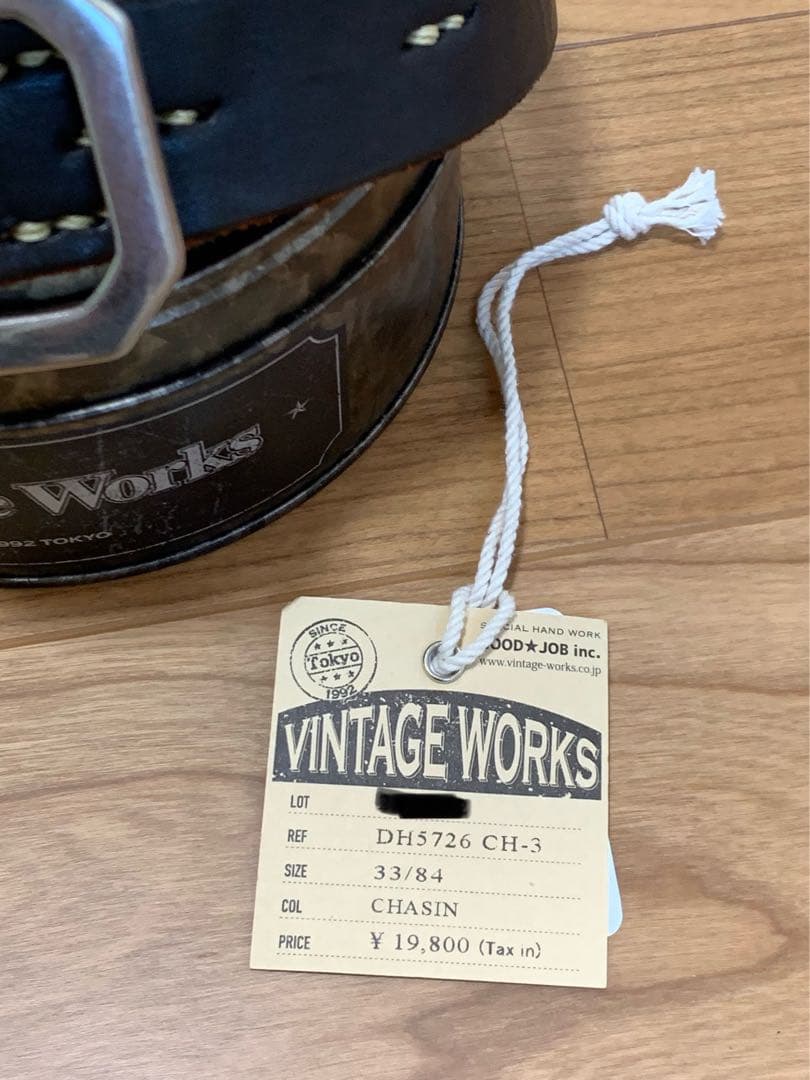VINTAGE WORKS ベルト DH5726 CH-3 33 CHASIN