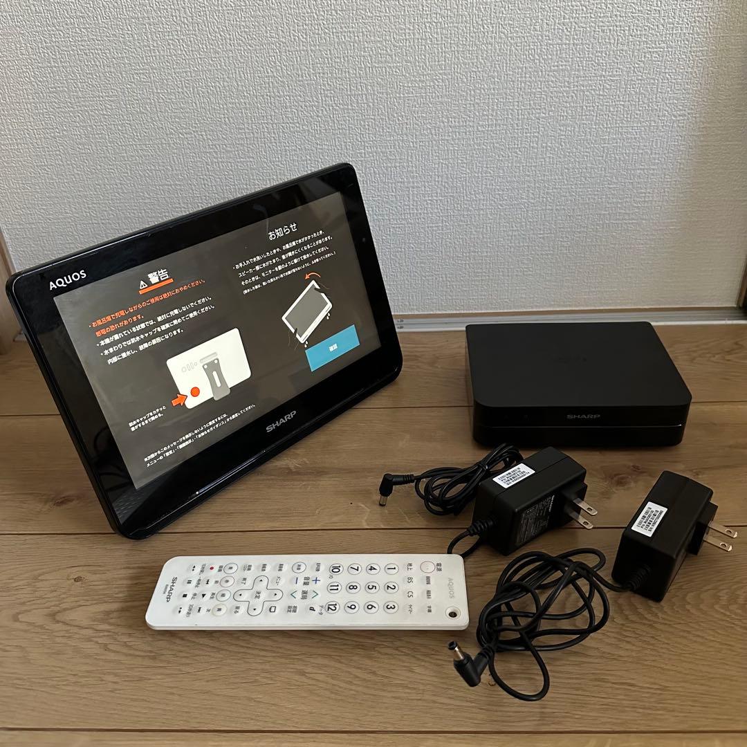SHARP シャープ AQUOS ポータブル液晶テレビ 2T-C12AF 防水