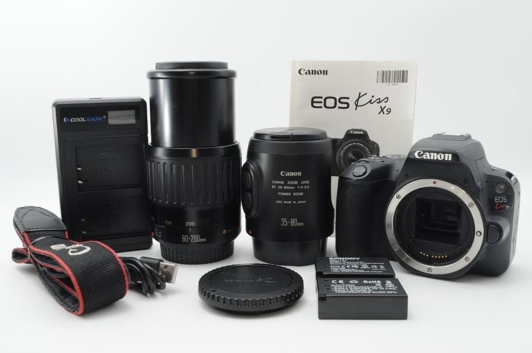 ■美品②■新春初売りSALE■ Canon EOS Kiss x9 ダブル