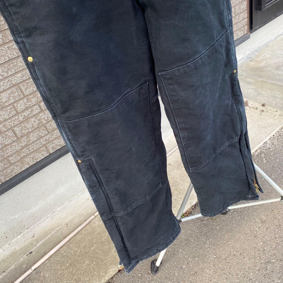 【入手困難】Carhartt USA製 ダブルニー オーバーオール 中綿 ダック