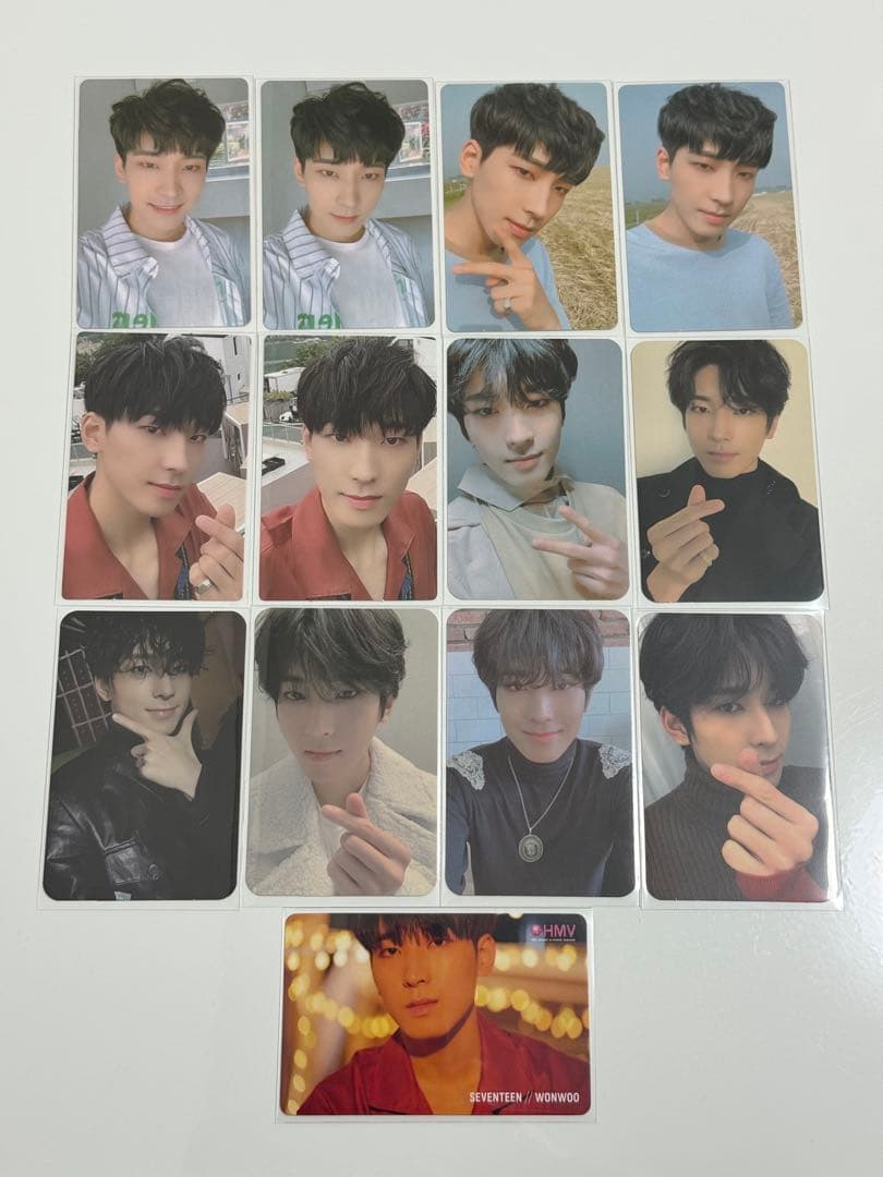SEVENTEEN ウォヌ YMMD トレカ　コンプリート