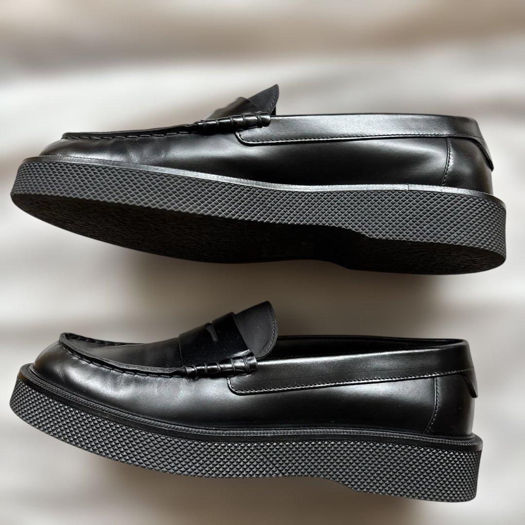 Theory Projectの黒ローファー38.０（24.5センチ）