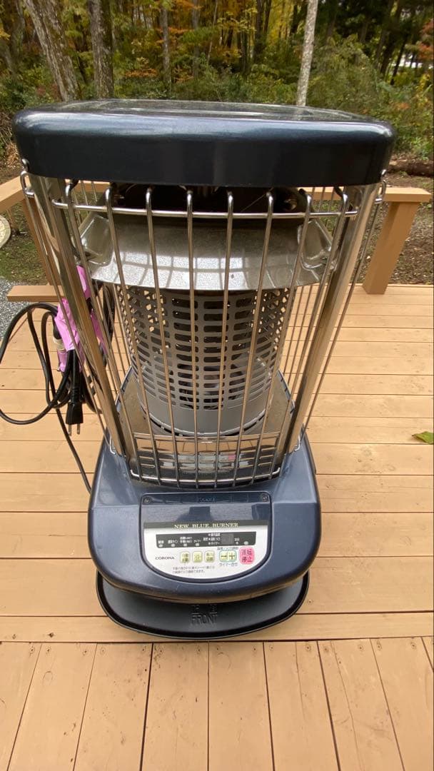 発送不可CORONA BLUE BURNER 灯油式ストーブ　灯油タンク接続可能