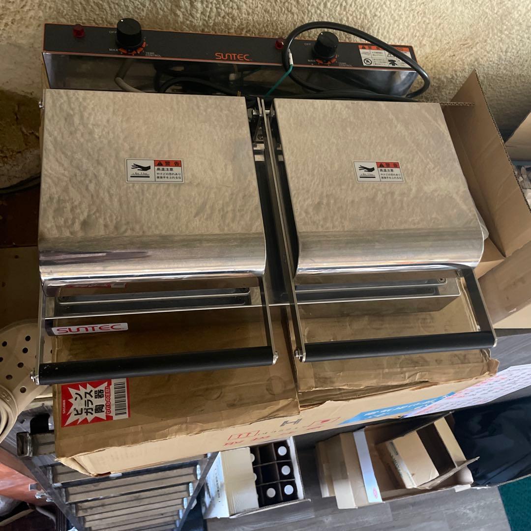 SUNTEC ワッフルメーカー ダブルプレート