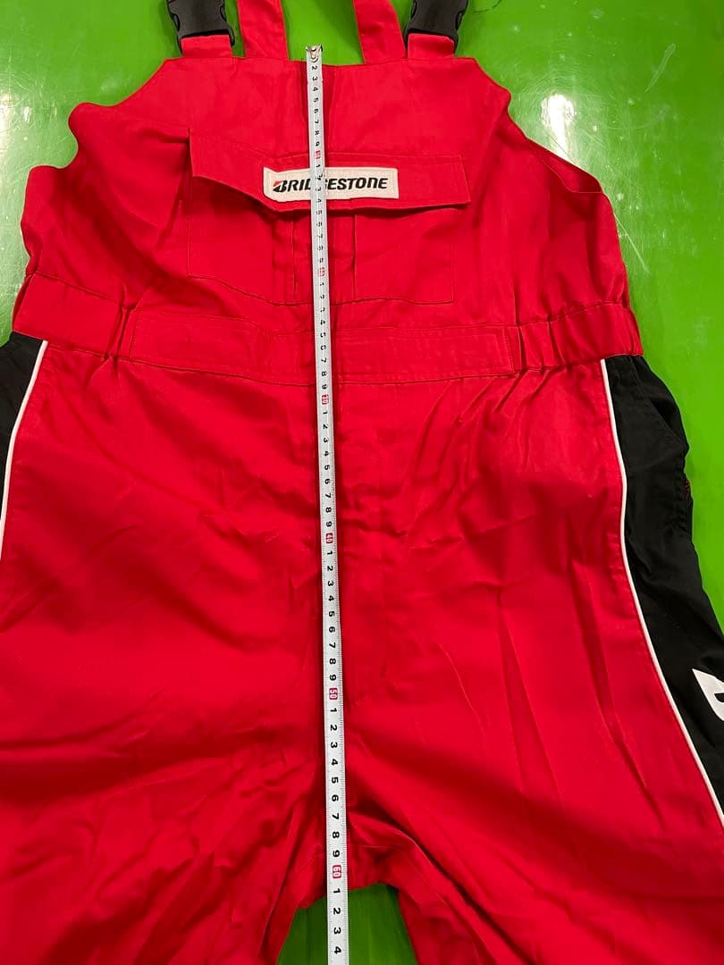 美品　ブリヂストン つなぎ　サロペット　作業着