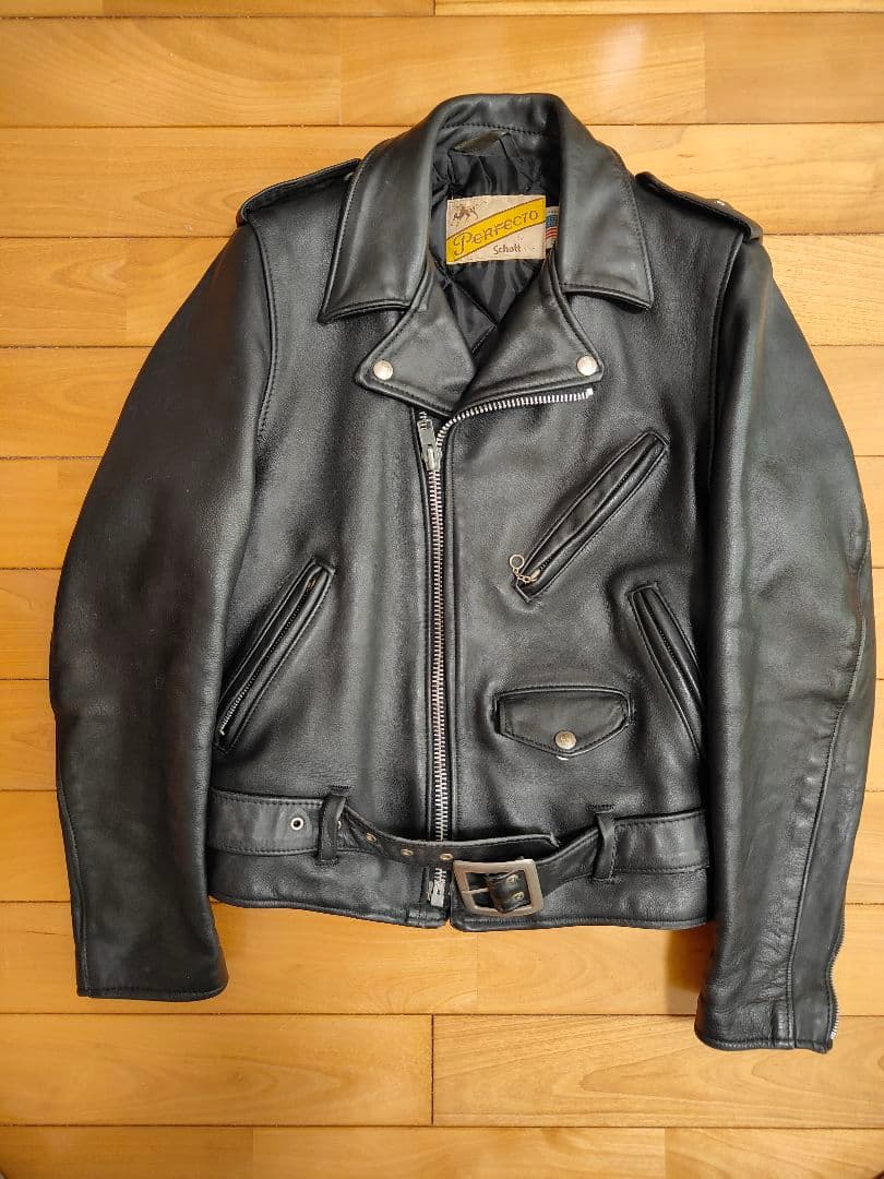 Schott made in USA ワンスター　ダブルスジャケット 34