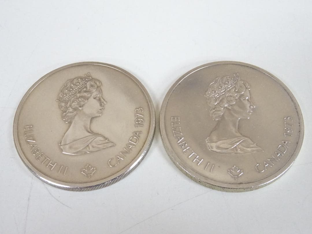 あ*3様 鹿031 カナダ モントリオールオリンピック 1976年 10ドル 銀