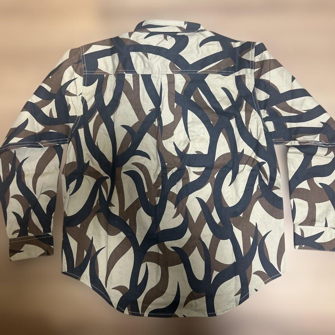 リ*ー様 【極美品】ASAT トライバルカモ柄　長袖シャツ　XLサイズ　裏原系