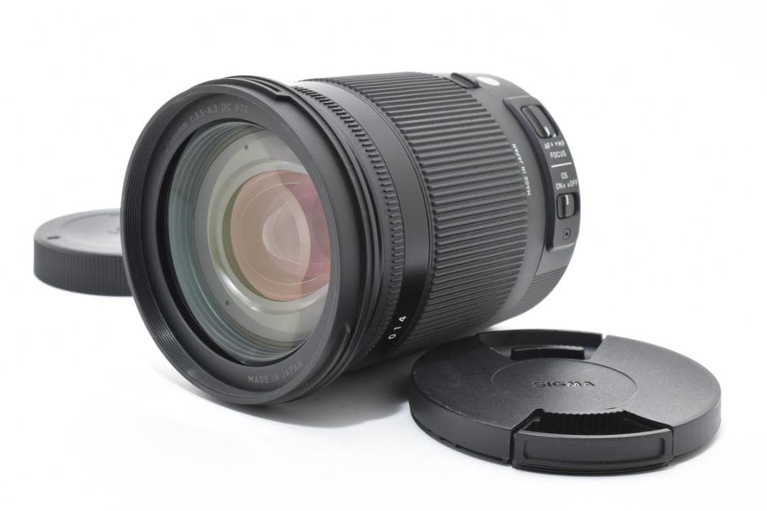 動確済 美品 シグマ 18-300 3.5-6.3 C DC OS EF#675