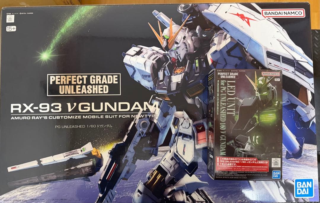 PGUNLEASHED1/60 νガンダム ニューガンダム+LEDユニット