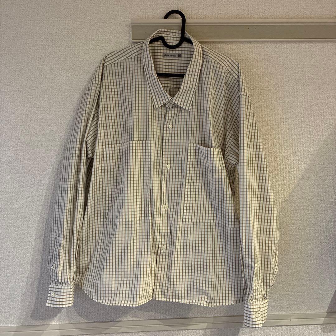 ほぼ未使用SSZ / LOOSE NECK SHIRT 2025FW Mサイズ