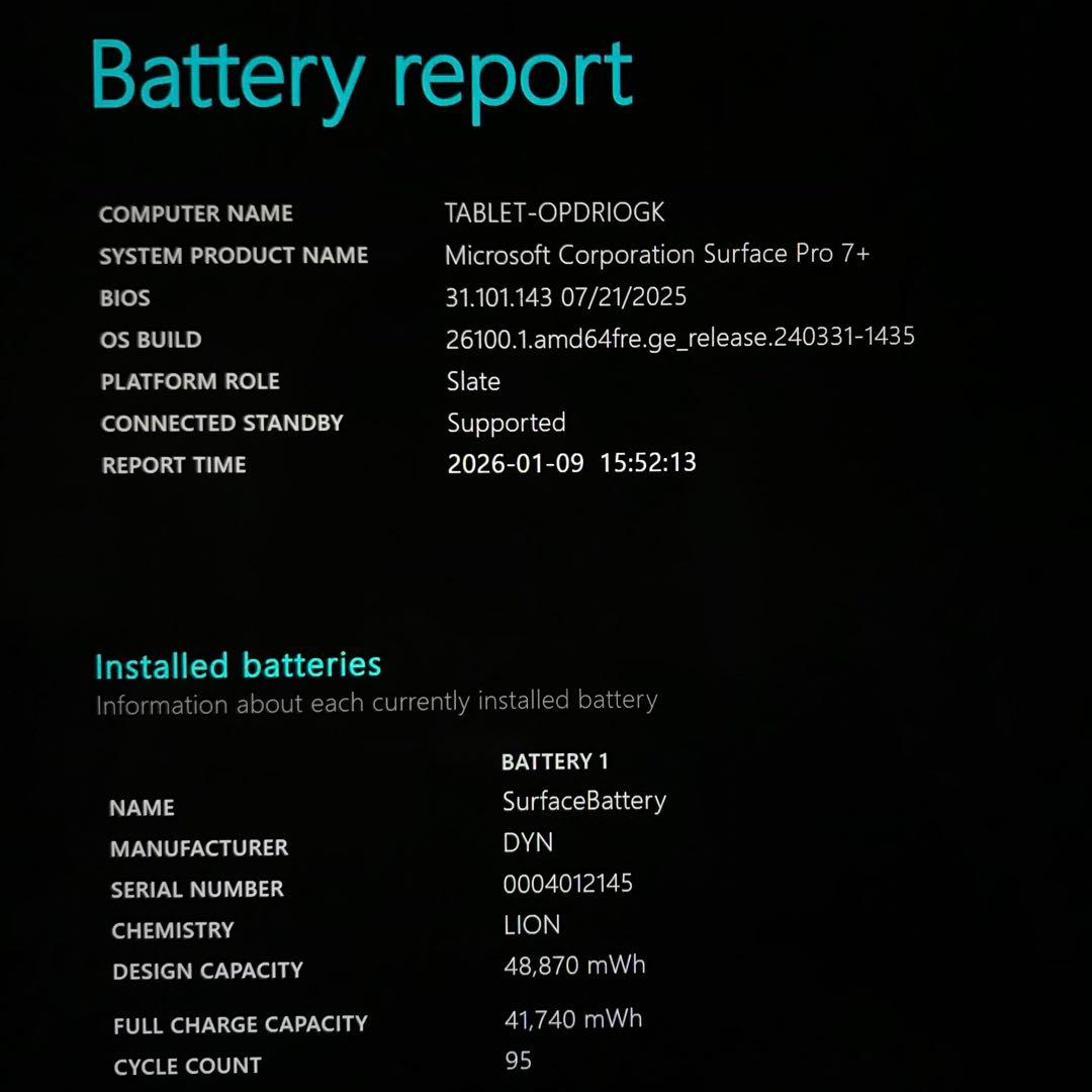 【大特価品】 Surface Pro7＋ i7 16G/256G Office