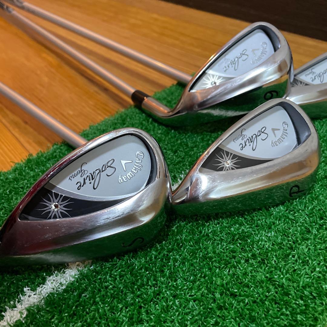 Callaway キャロウェイ ソレイユ GEMS レディー、アイアンセット