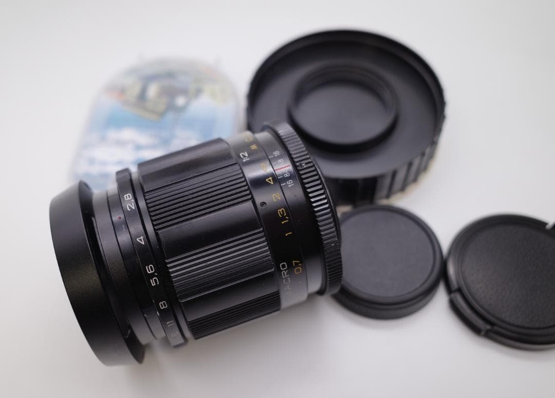 5新品同様　星形ボケレンズ　MC VOLNA-9 50mm/f2.8 付属品付