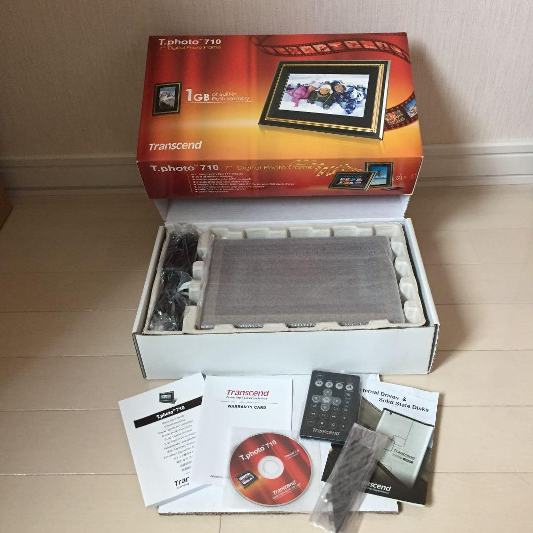 デジタルフォトフレーム T.photo 710 未使用品 *