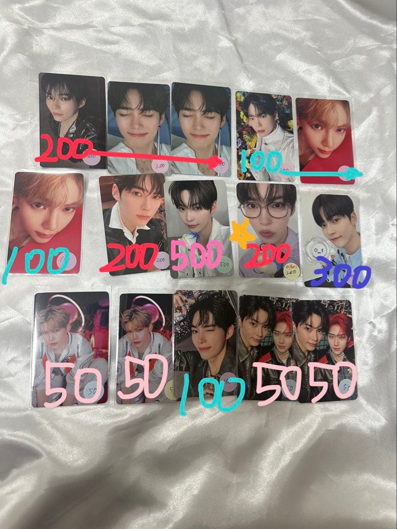 ZEROBASEONE トレカ　ハンビン　バラ、まとめ売り