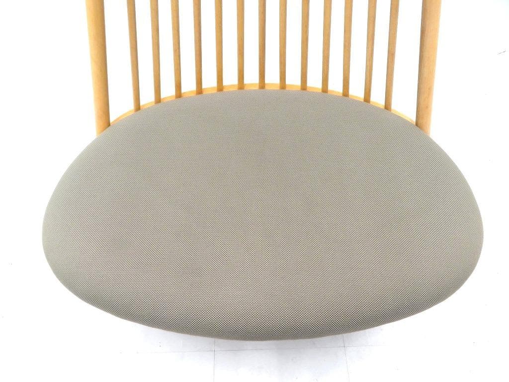 展示品　天童木工　豊口克平　スポークチェア　イス　ソファ　ラウンジ　和モダン