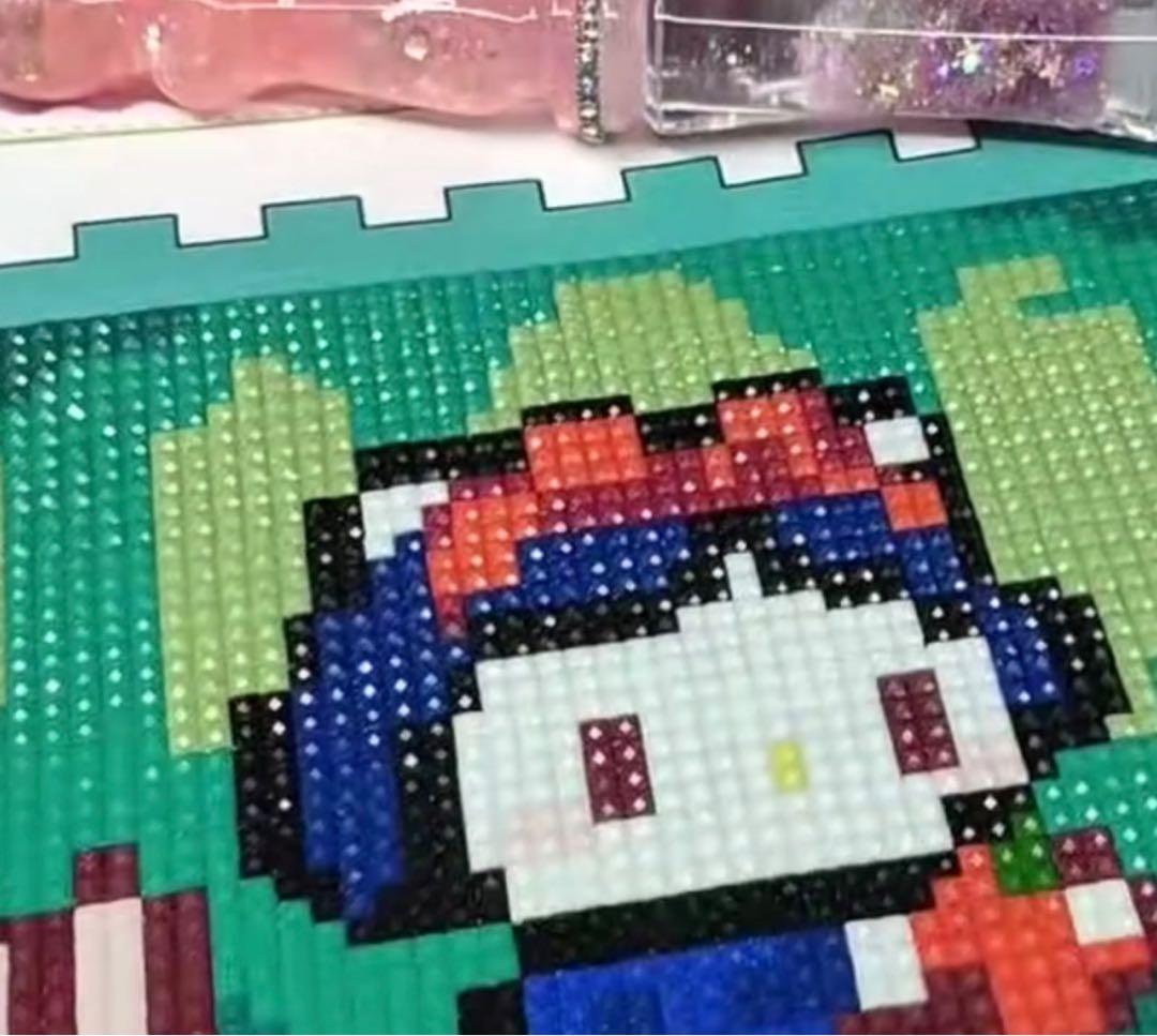 女宇　日本初 夜光ダイヤモンドアートキット 15点セット　全夜光ビーズ