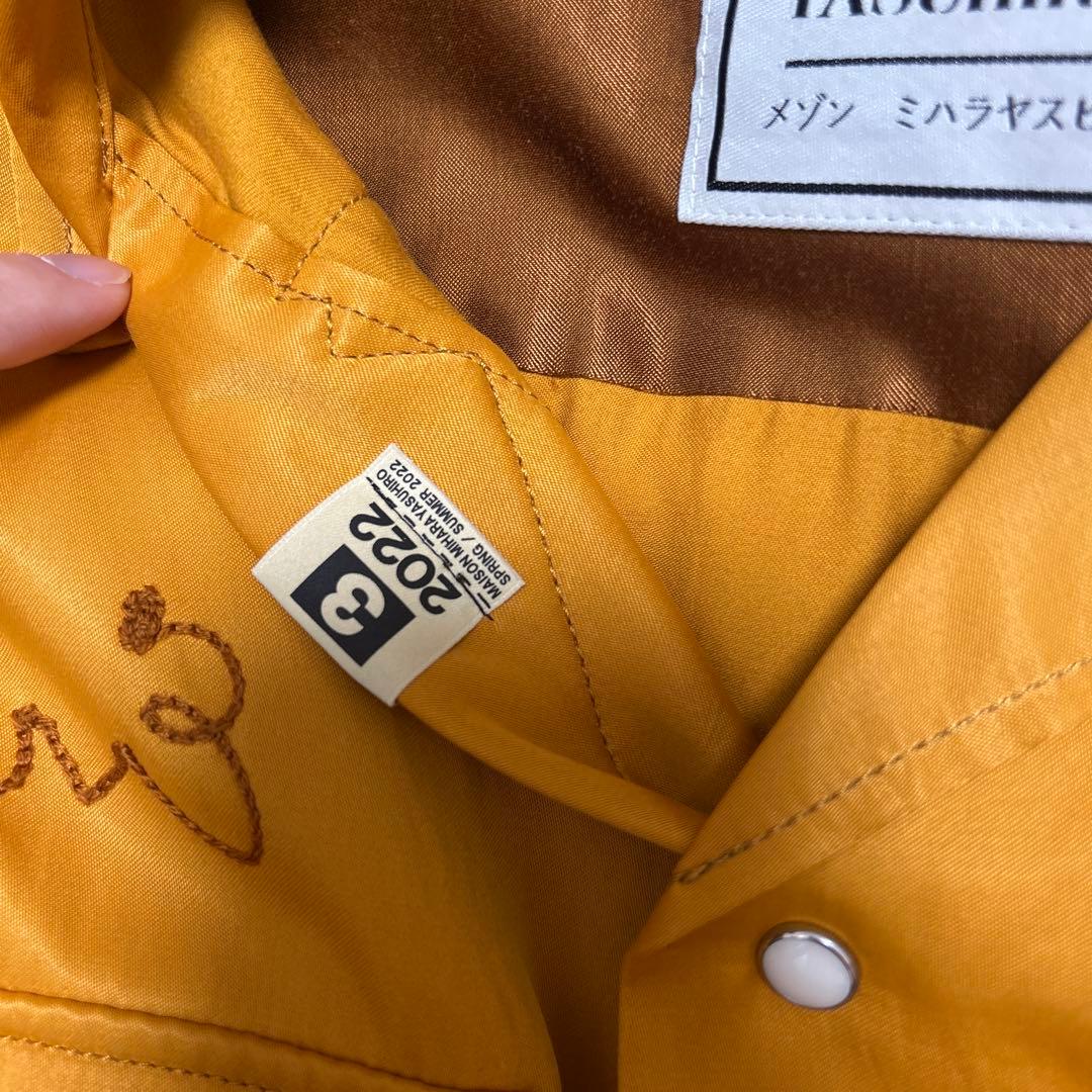 ☆*☆様 Maison Mihara Yasuhiro 22SS 長袖シャツ 刺