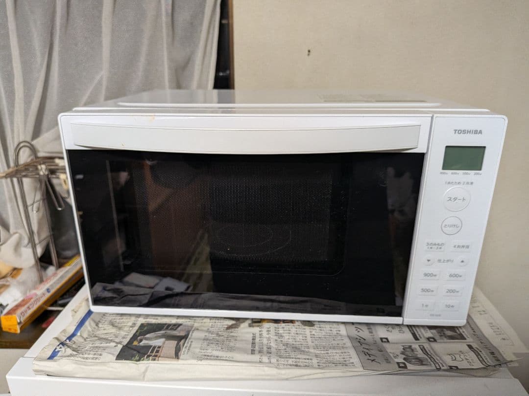 TOSHIBA ER-S6B W 単機能電子レンジ