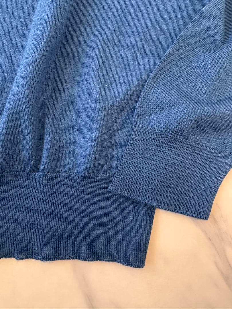 【新品未使用】JOHN SMEDLEY（ジョンスメドレー）クルーネック ニット