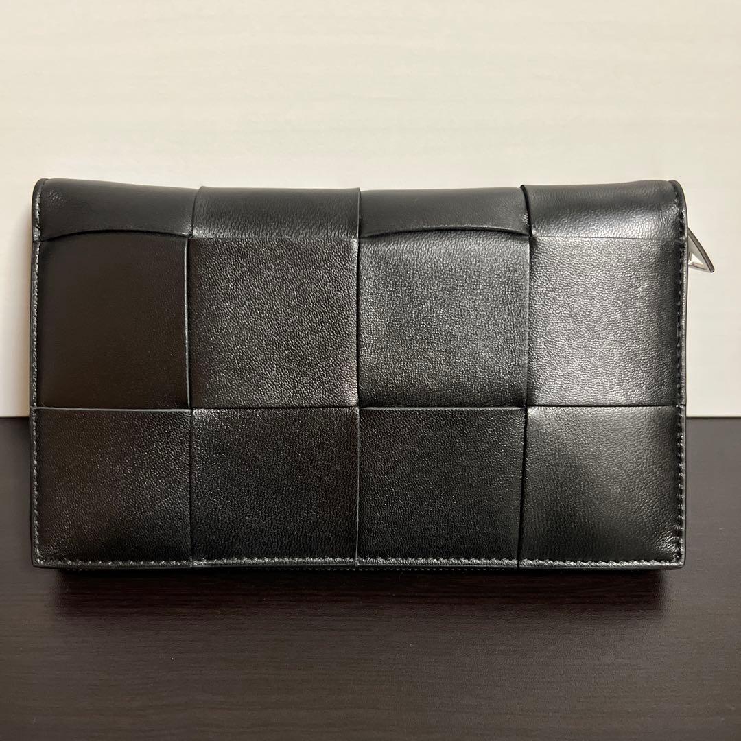 新品未使用 BOTTEGA VENETA カセット ジップアラウンドウォレット
