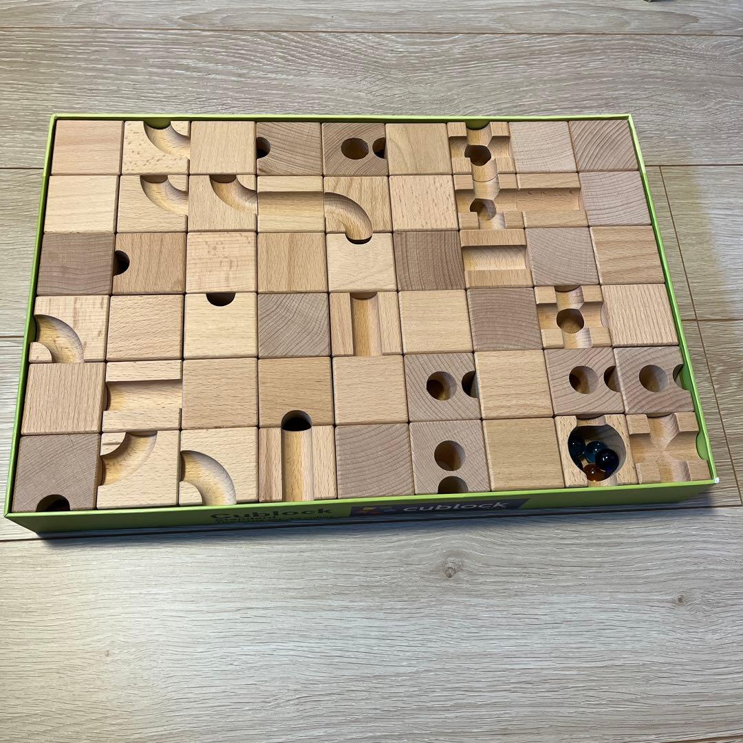 Cublock 知育玩具 木製