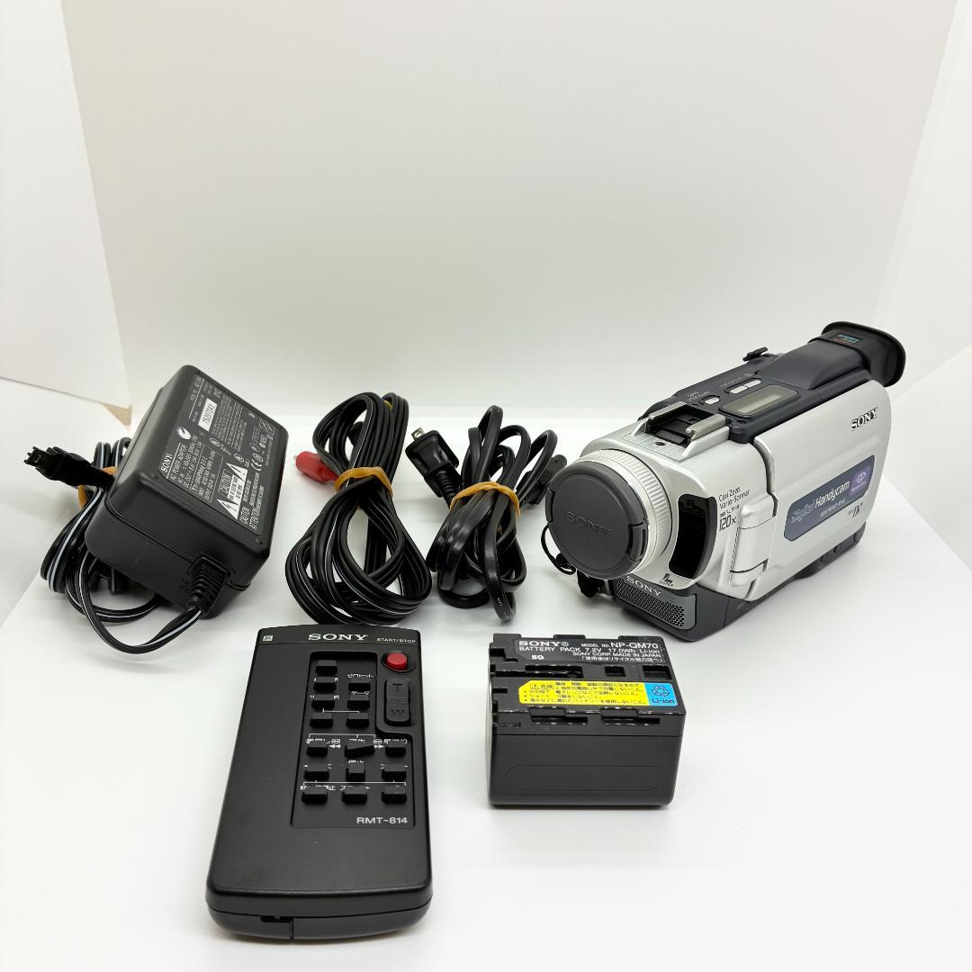 動作品 ソニー SONY デジタルビデオカメラレコーダー DCR-TRV107