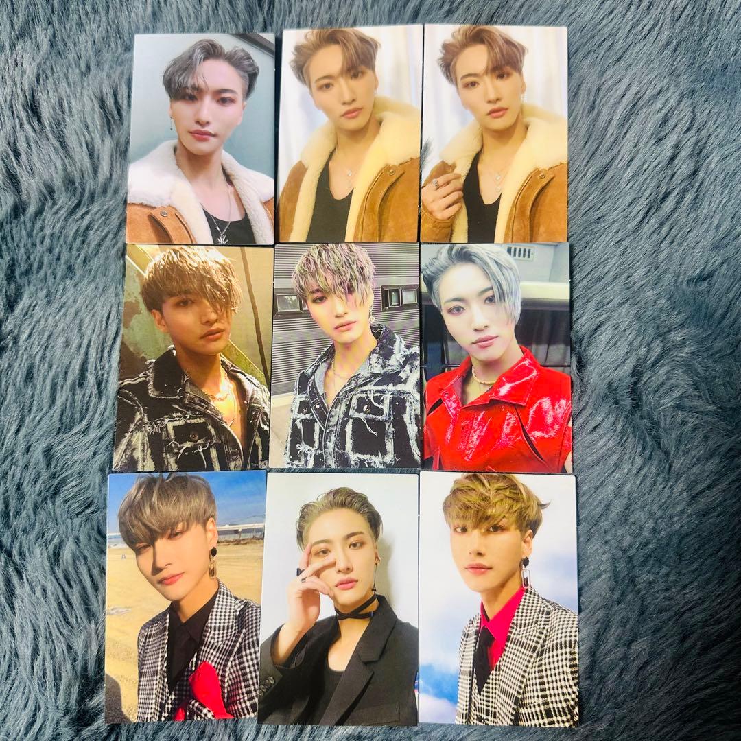 ATEEZ ソンファ トレカ　９枚セット