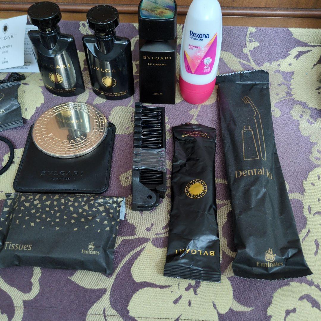 BVLGARI 旅行用化粧品セット 10点
