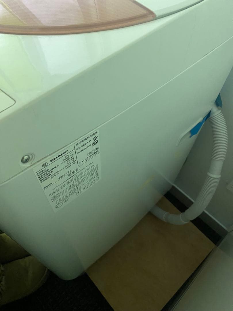 SHARP全自動洗濯機　ES-GE6A-P