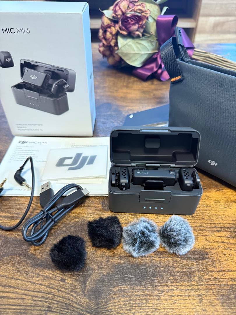 【超美品】DJI MIC MINI ミニワイヤレスマイク